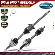 2x Drive Shaft Front for