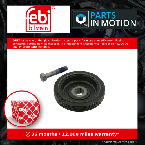 Crankshaft pulley fits citroen - crankshaft,