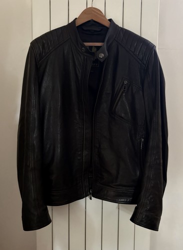 Belstaff racer leather - belstaff,