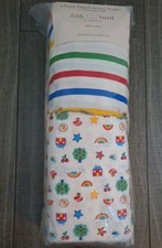 Little Bird By Jools Oliver 2 Fitted Jersey Sheets Single Bed Mothercare Retro 