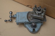Vintage Lathe Topslide with 4