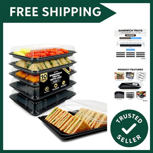 Pack sandwich platter - pack, trays
