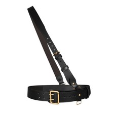Golden brass buckle sam browne - golden,