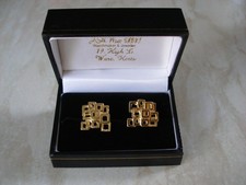 PAIR OF GENTLEMENS 18CT YELLOW GOLD HALLMARKED CUFFLINKS