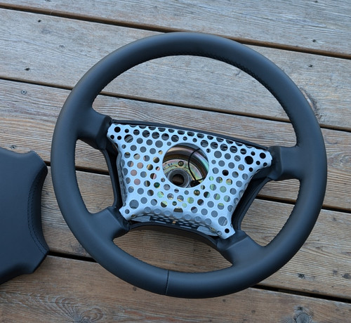 New leather steering wheel - new, for