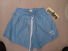 Vintage 80's Umbro Blue Nylon