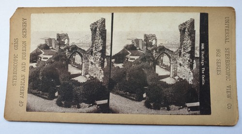 Antique stereoscopic card - stereoscopic,