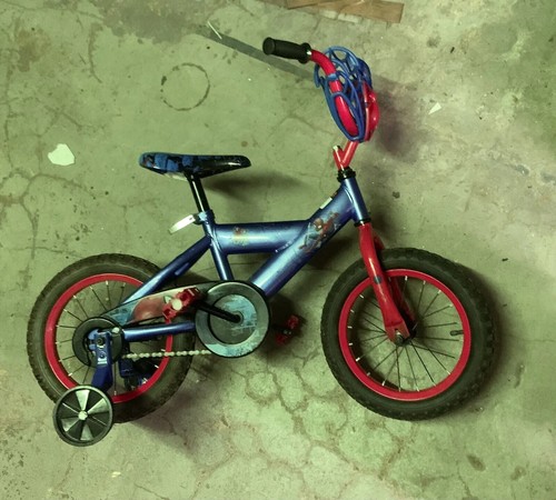 Spiderman boy bicycle - spiderman,