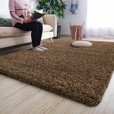 Thick Large Shaggy Rugs Non