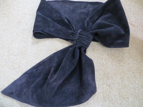 Chloe black suede - , waist