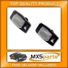 Mazda MX5 Bright LED Rear Number Plate Light Lamp Set MX-5 Mk2 2.5 NB 1998>2005