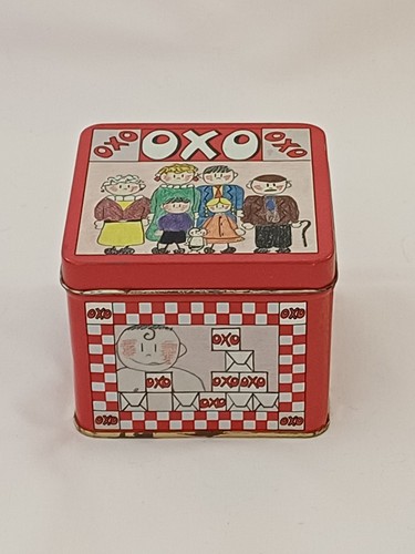 Rare 1987 oxo stock cube - stock, tin