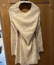 Zara Women's White Lace Dress