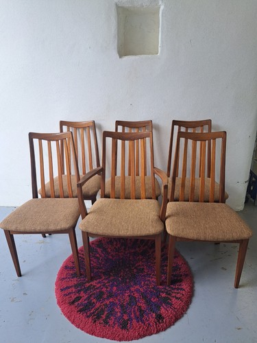 Set six teak mid - of,