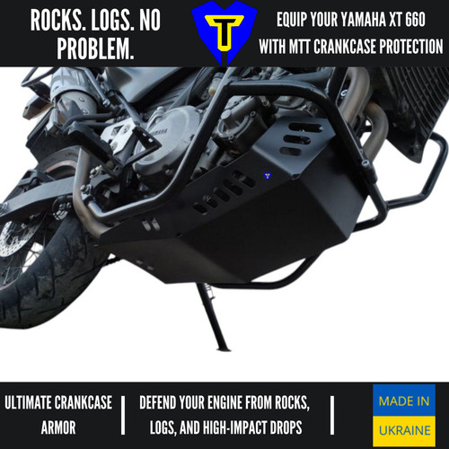 Crankcase protection yamaha - protection, xt