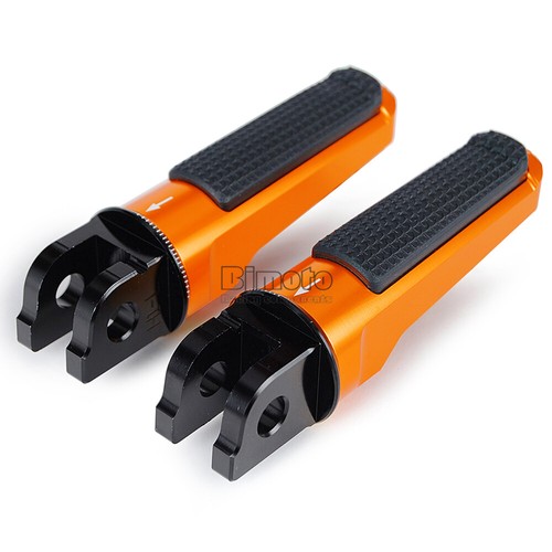 Front rider pedal foot pegs - front,