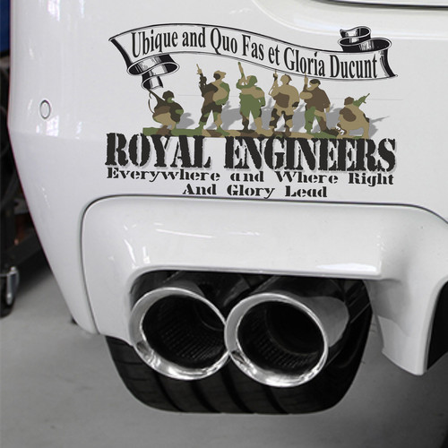 Royal engineers sticker decal - royal,