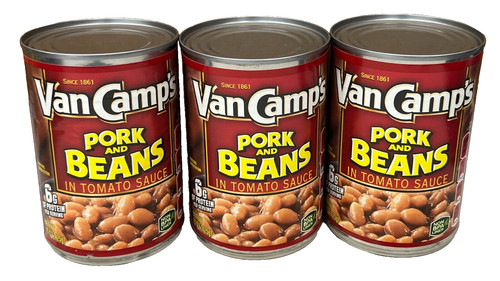 Van camp pork beans - beans, in