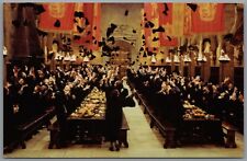 Harry Potter Students Hogwarts Throwing Hats In Air Philosophers Stone Postcard
