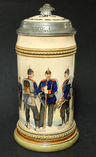 Vintage mettlach reservist - vintage,