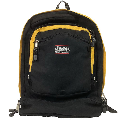 Jeep backpack black - jeep, &