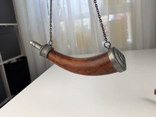 English Powder Horn Decorative