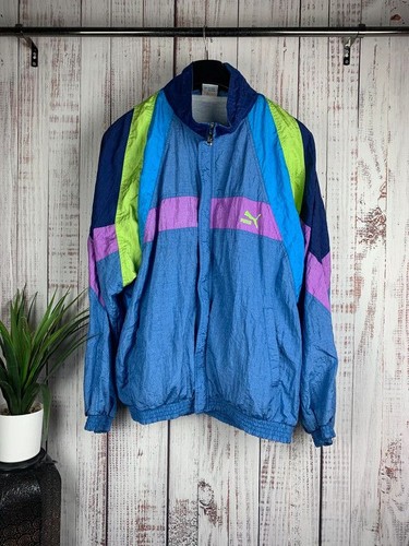 Puma vintage 90s windbreaker - puma,