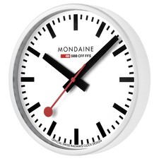 Mondaine Wall Clock White