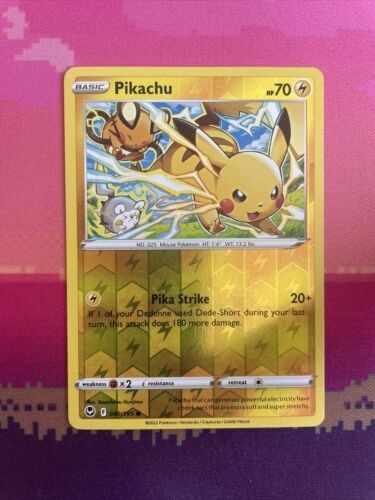 Pokemon card pikachu silver - card,