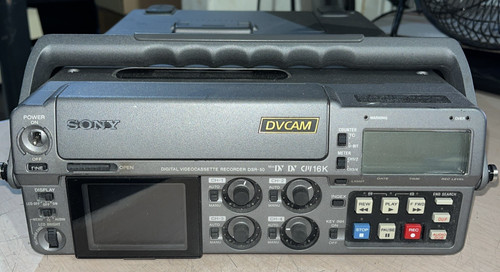Sony dsr dvcam - sony, vcr