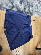Nike Men's Large Blue Vintage England Football Training Shorts
