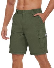 Men's Cargo Shorts Elasticated