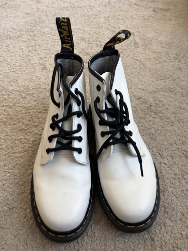 Woman white martens - white,