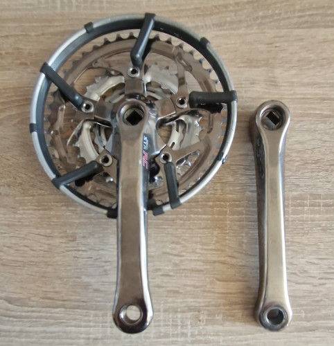 Shimano stx crankset 175mm - rc,