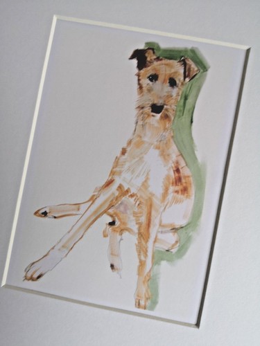 Mounted print page art extract - mounted,