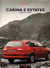 Toyota Carina E Estate 1993 UK Market Foldout Sales Brochure 1.6 XLi & 2.0 GLi