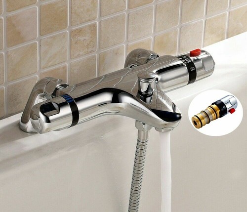 Chrome bathroom thermostatic - bathroom,