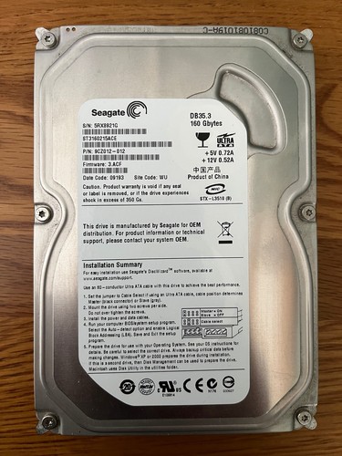 160gb ide hard drive - ide,