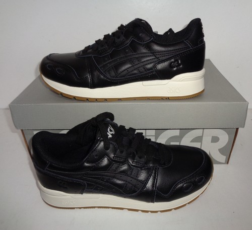 Asics ladies leather black - asics,