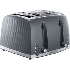 Russell Hobbs Spectrum 26073 Honeycomb 4 Slice Toaster Grey