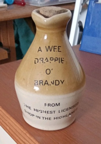 Vintage wee drappie brandy - a,