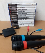 PS2 SingStar Karaoke Bundle