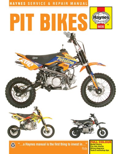 Pit bikes haynes repair - bikes, manual