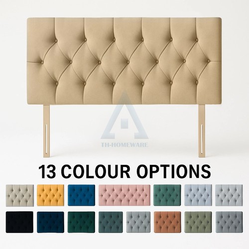 Plush velvet chesterfield - velvet,