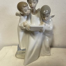 Lladro Group of 3 Choir Angel