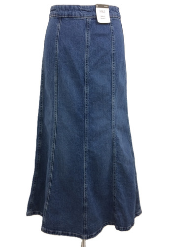 Women skirt mid blue - women's,