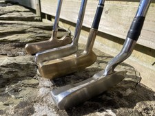 4 vintage collectible putters. Wilson 8843 Golden Goose, Patty Berg, Royal Scot