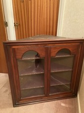 Edwardian Mahogany Corner Cabinet