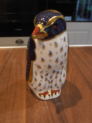 Royal crown derby paperweight - crown,