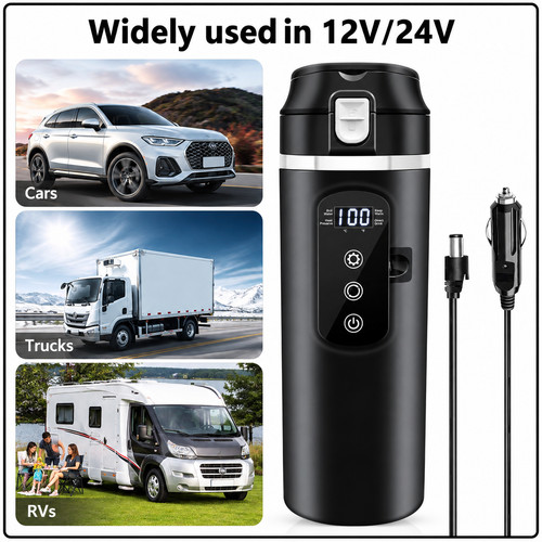 500ml 12v 24v stainless - 12v/24v, steel